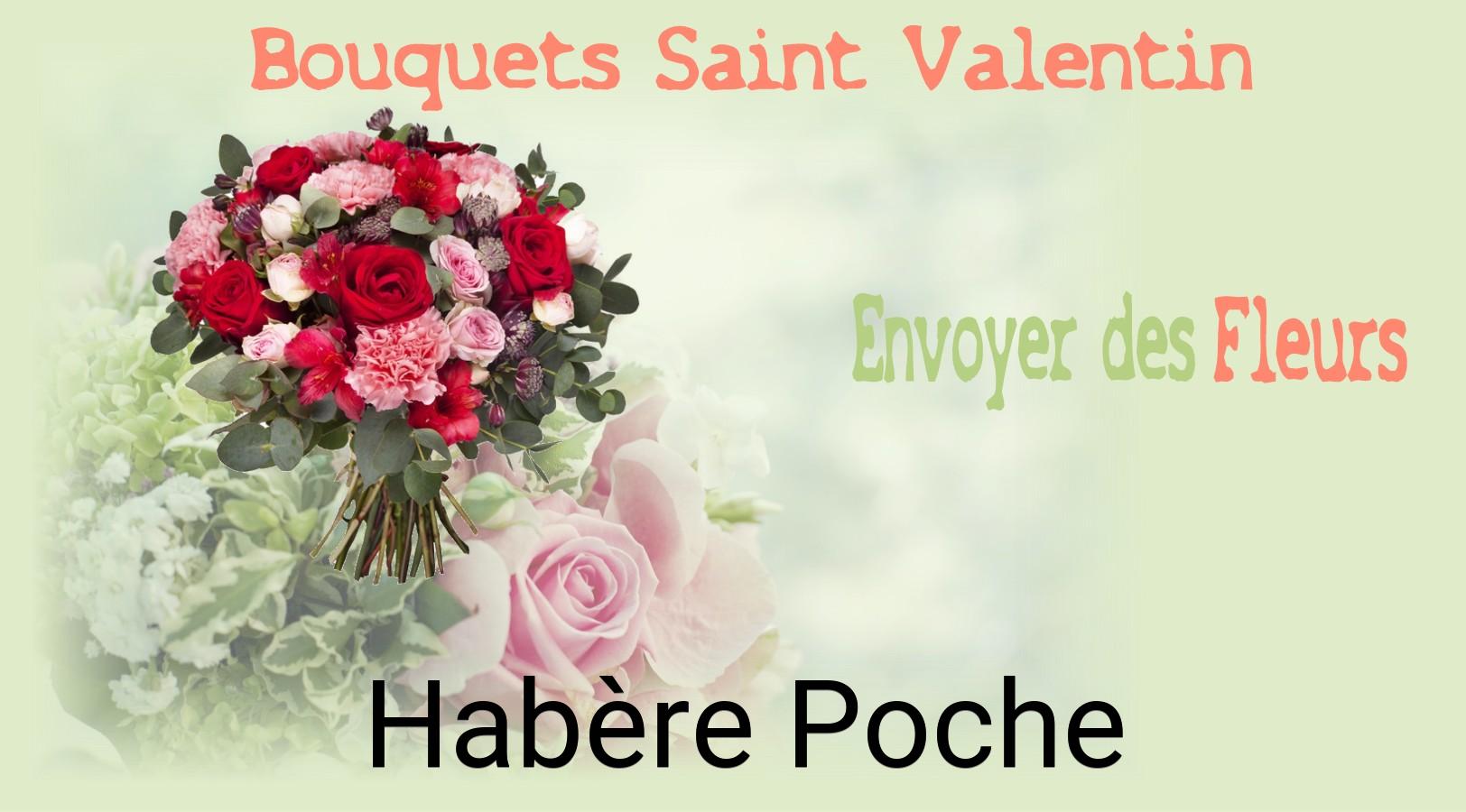 Roses de Saint-Valentin livrées à Habère-Poche